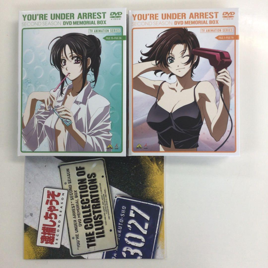 DVD 逮捕しちゃうぞ SECOND SEASON DVD BOX【動作確認済】