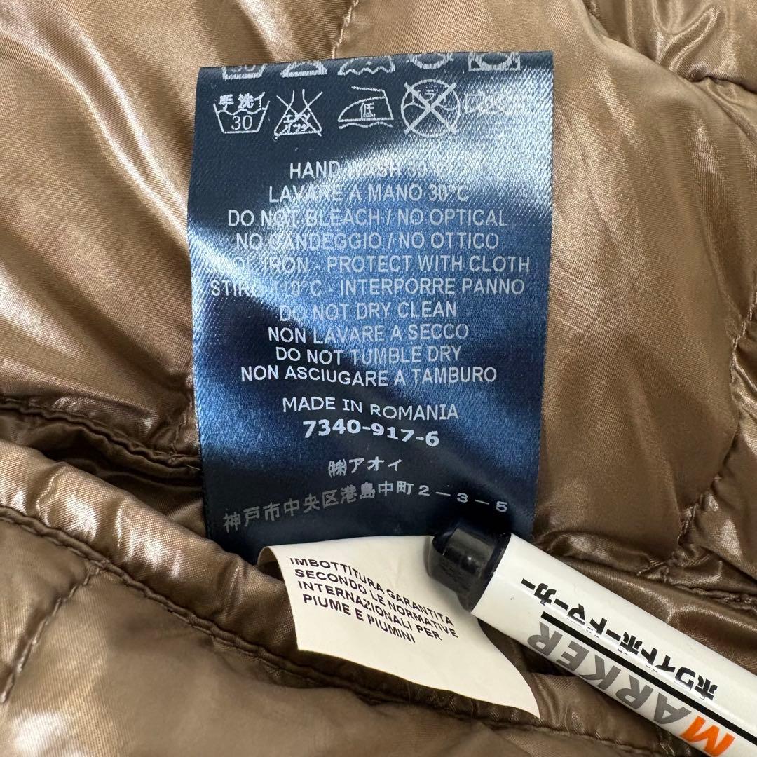 れ*ー様 【Herno】　ヘルノ　 ベージュ ダウンコート サイズ42 美品