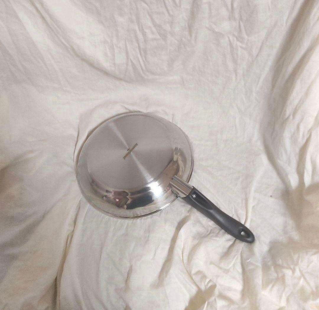 アムウェイ ノンスティックフライパン インダクションレンジ対応↓