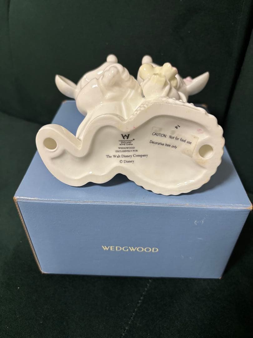 未使用レアウェッジウッドディズニーウェディングミッキーマウスミニーTDL