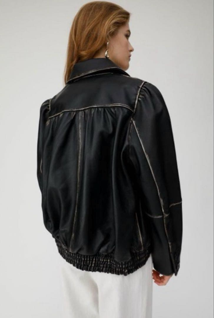 moussy AGED LEATHER ブルゾン