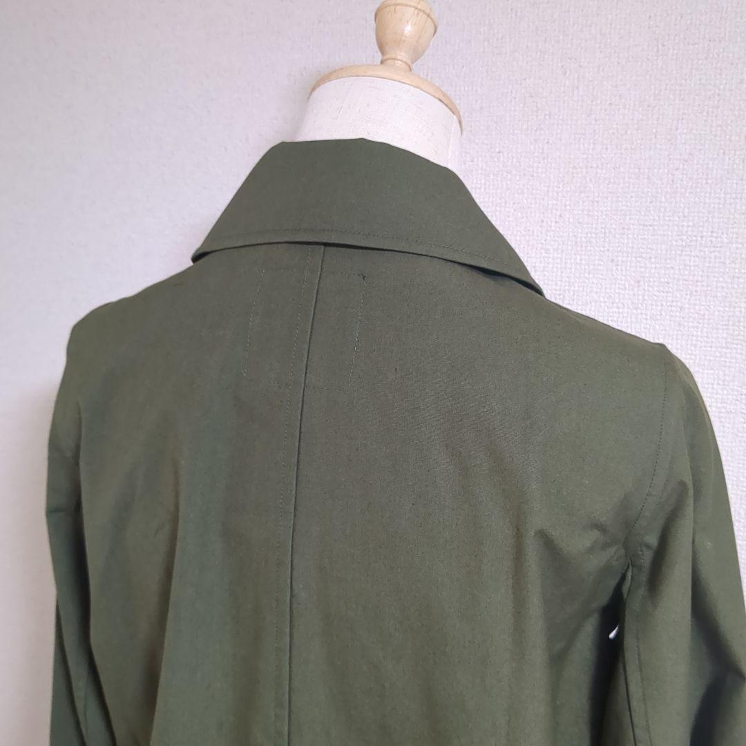 【未使用・タグ付】フォックスアンブレラズ　イギリス製 　ステンカラーコート