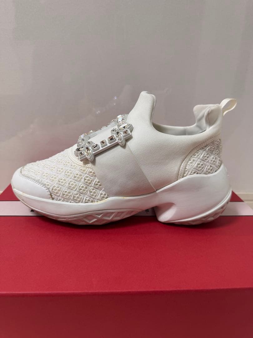 ロジェヴィヴィエ　ヴィヴラン　ファブリックスニーカー37