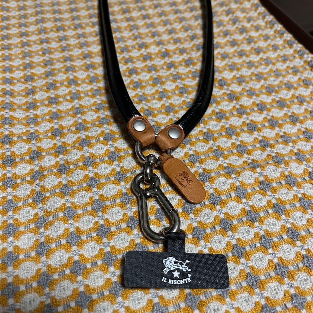 IL BISONTE レザー ストラップ 黒