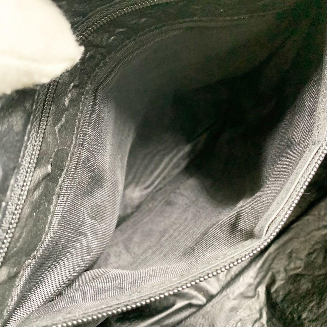 【✨美品✨】 GUCCI ミニボストンバッグ シェリーライン GG柄 ブラック