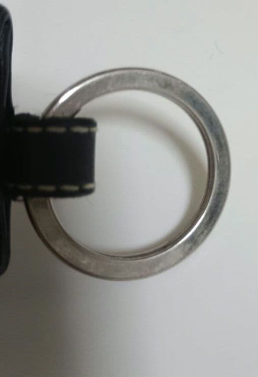 コーチ　手帳型ミニフォトフレーム　キーホルダー　ハート　エナメル