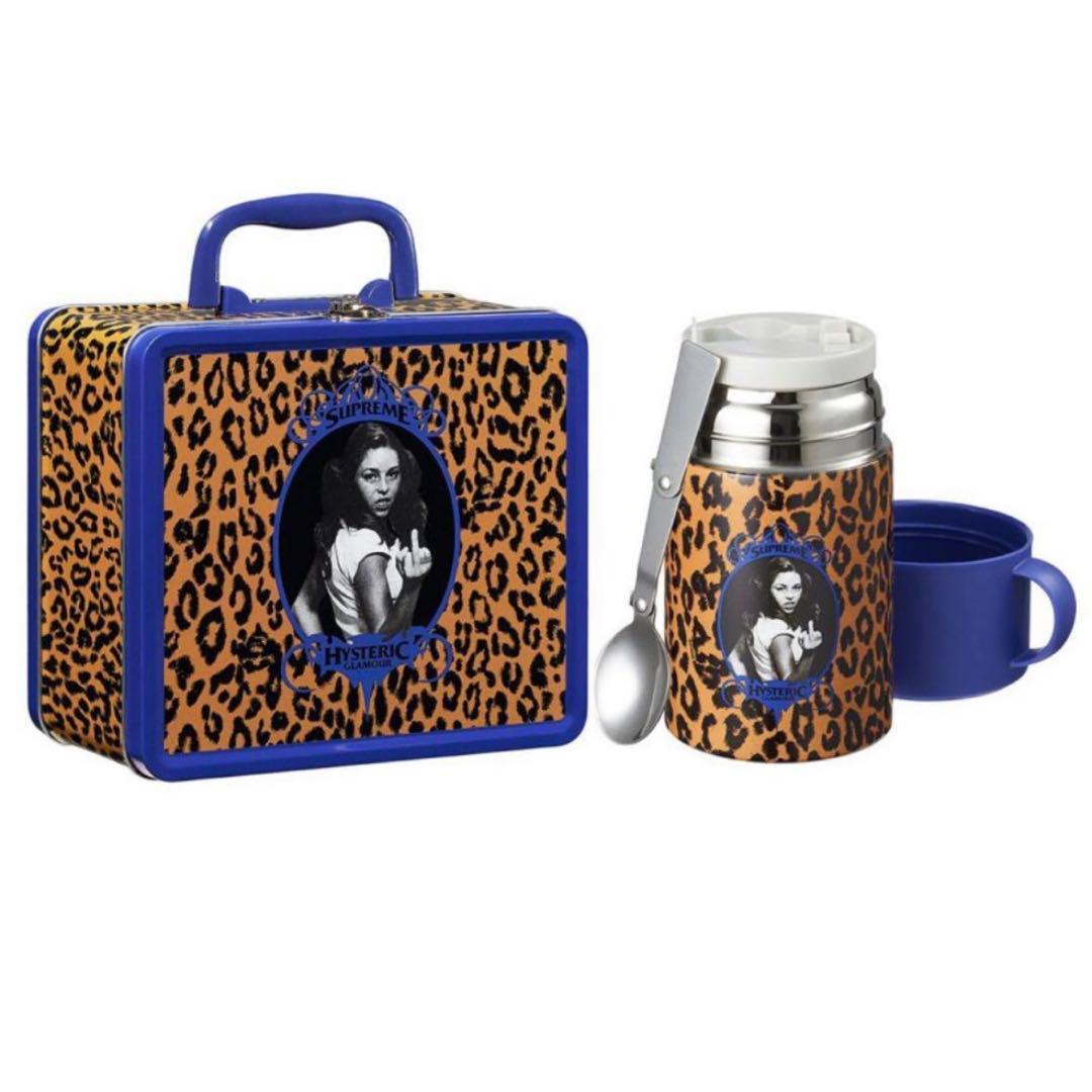 シュプリーム　ヒステリックグラマー　ランチボックス　レオパード柄　ヒョウ柄