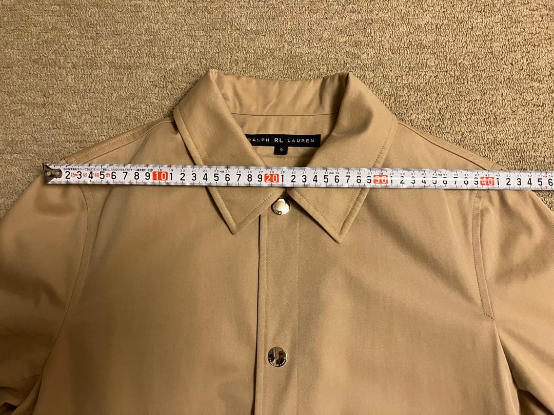 【ヴィンテージ】ラルフローレン・トレンチコート9号（ベージュ）