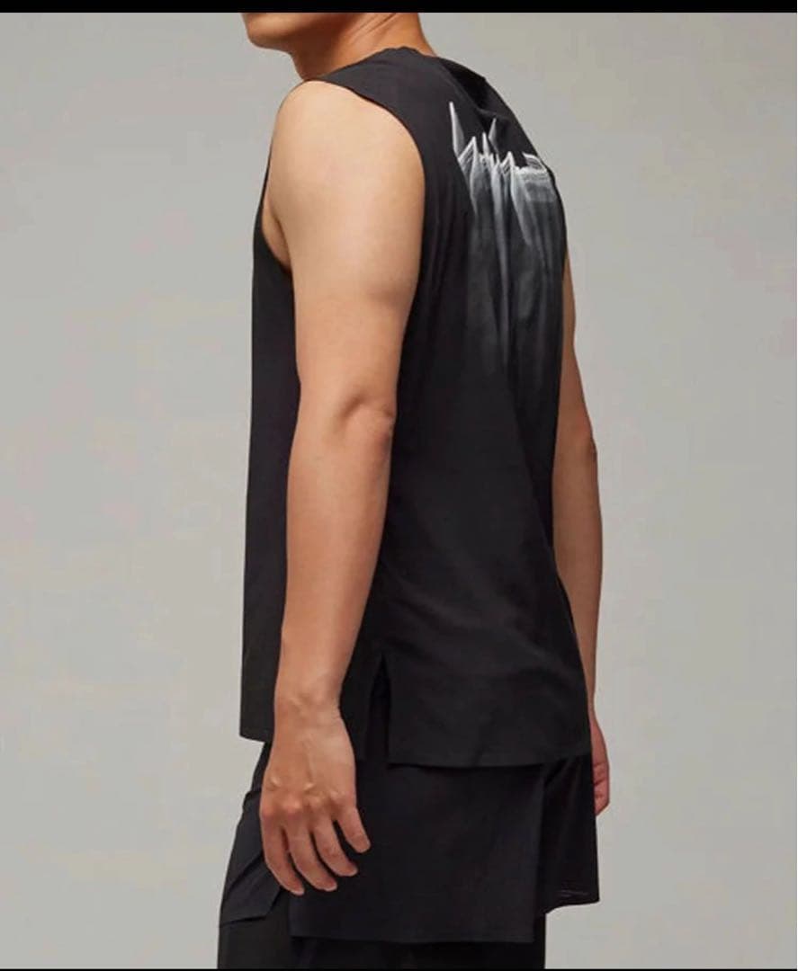 新品　Y-3 M RUN TANK ブラック