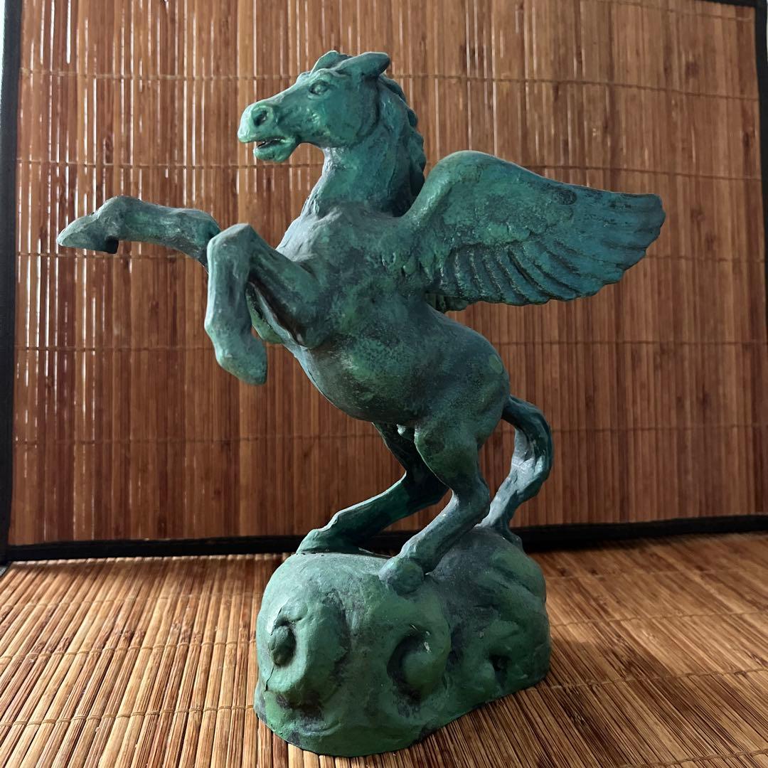 ペガサス　獅子　馬　ユニコーン　置物　飾り