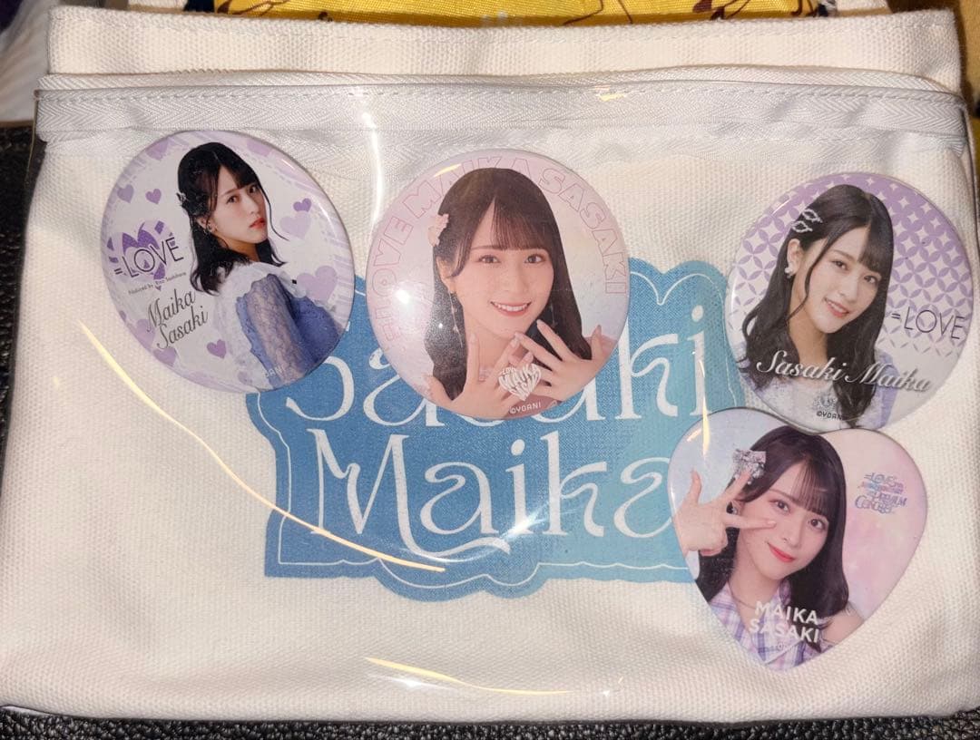 イコラブ = LOVE イコールラブ 佐々木舞香 個別マルチポーチ