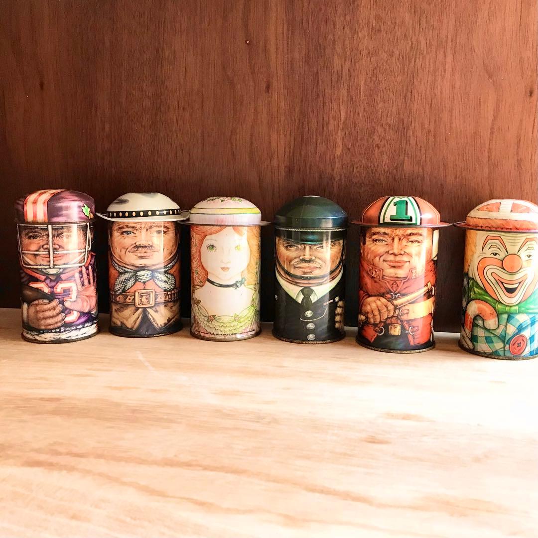 キャンディ缶 ６個セット ENGLAND セットでの販売です♫