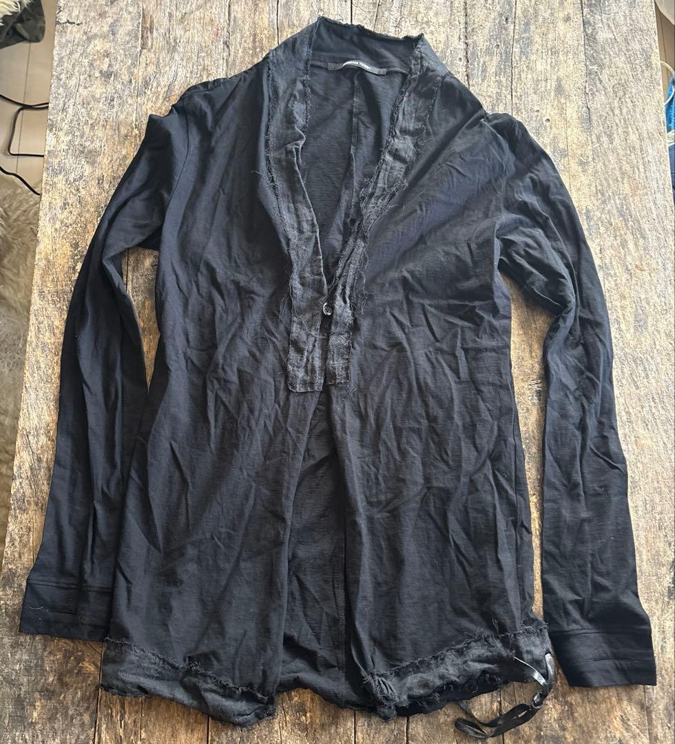 SADDAM TEISSY 2種　ラミー　カーディガン　カットソー　ブラック