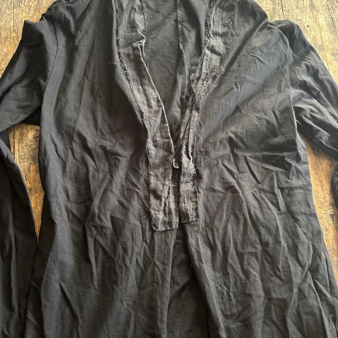 SADDAM TEISSY 2種　ラミー　カーディガン　カットソー　ブラック