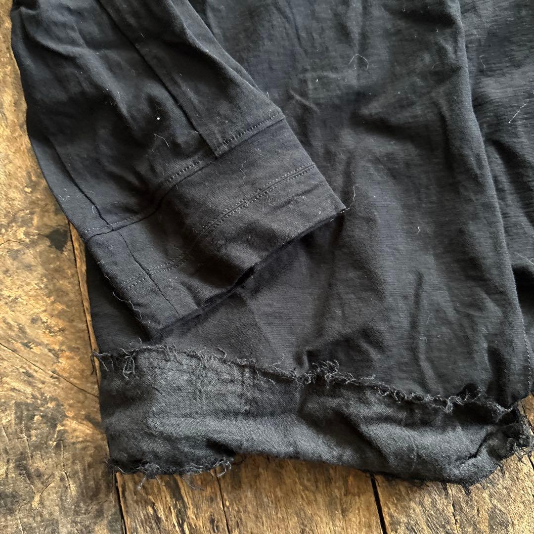 SADDAM TEISSY 2種　ラミー　カーディガン　カットソー　ブラック