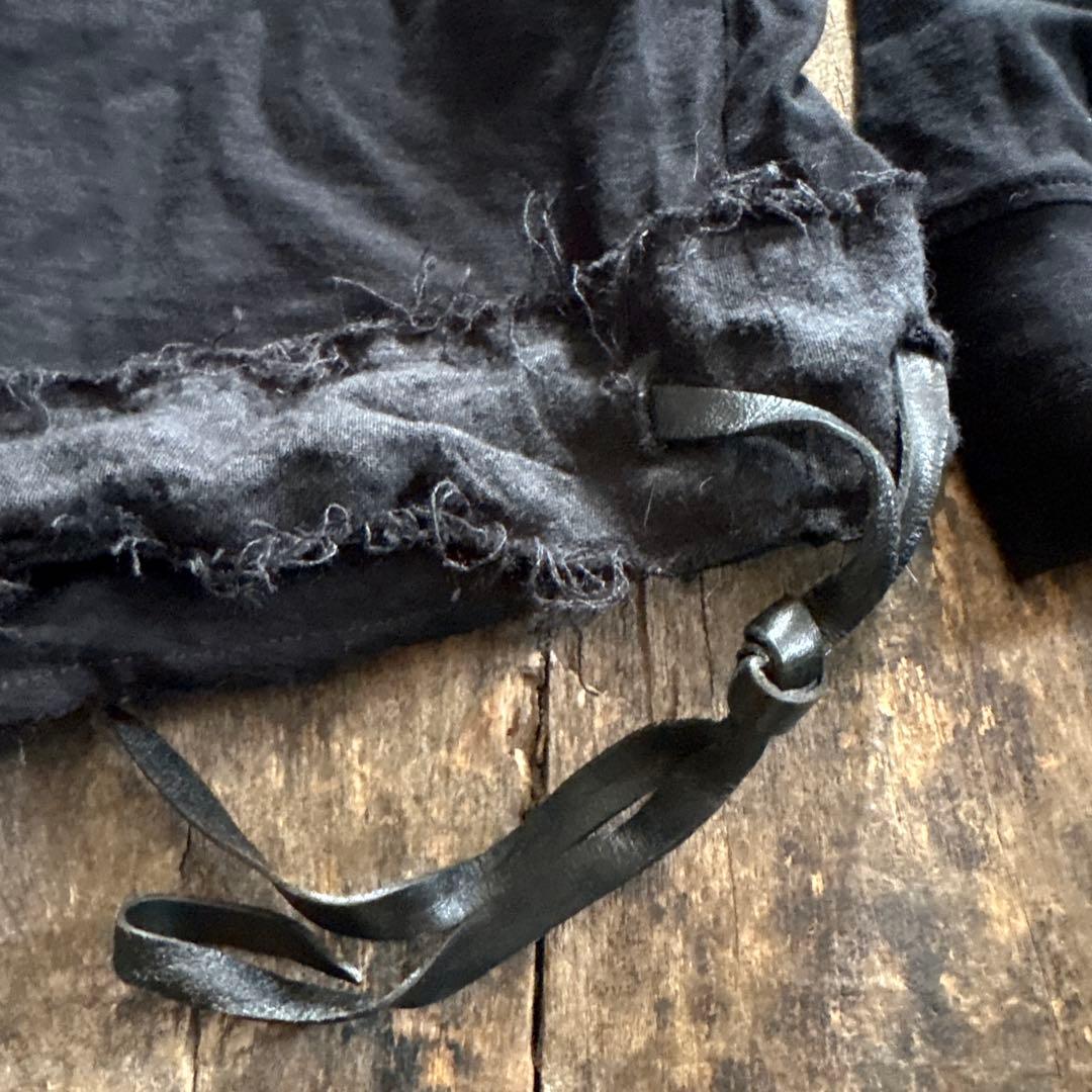 SADDAM TEISSY 2種　ラミー　カーディガン　カットソー　ブラック