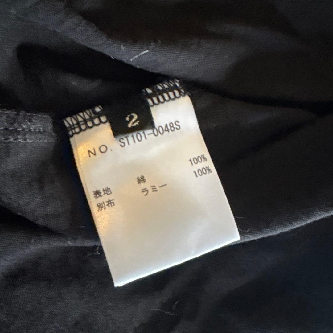 SADDAM TEISSY 2種　ラミー　カーディガン　カットソー　ブラック