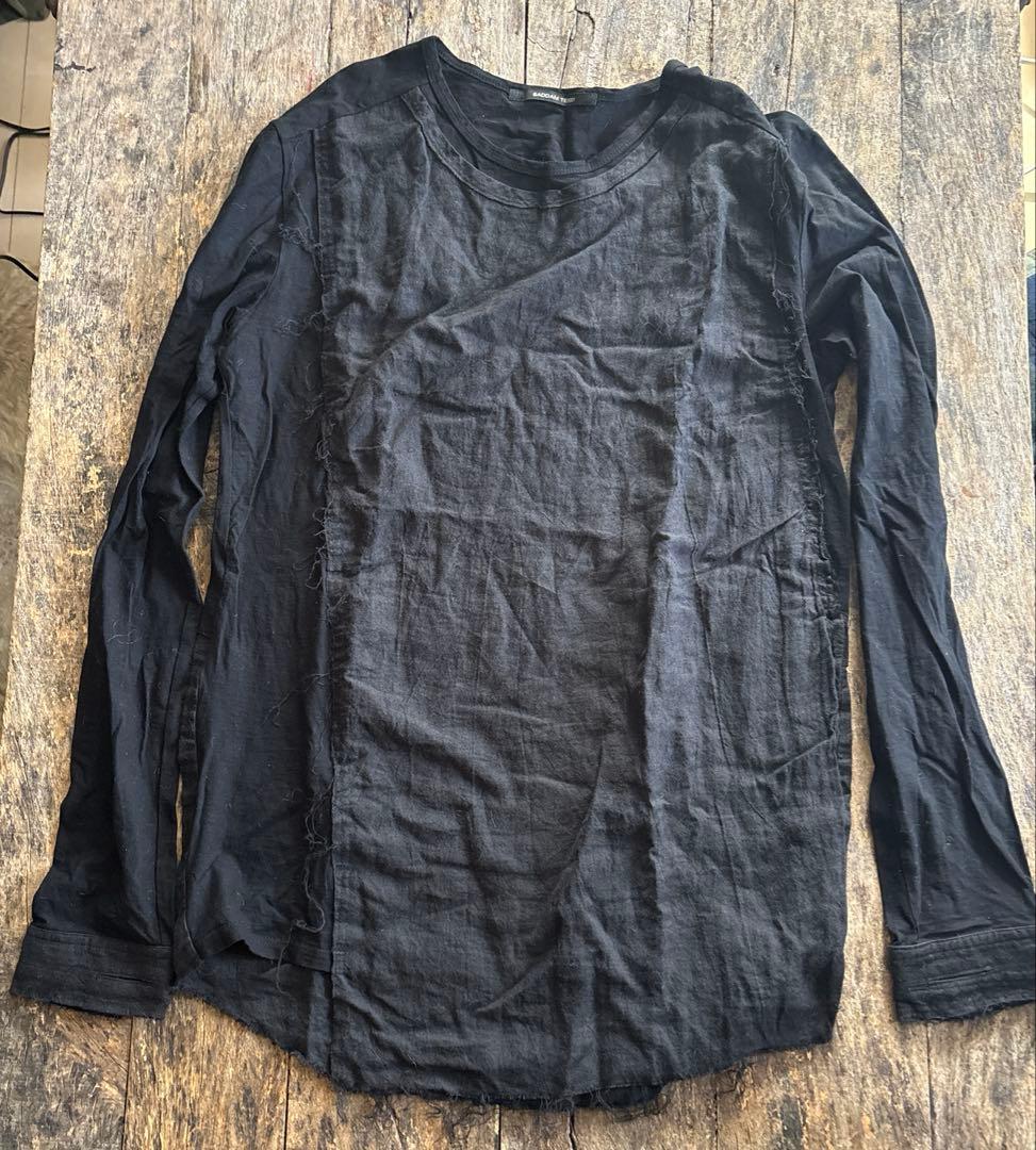 SADDAM TEISSY 2種　ラミー　カーディガン　カットソー　ブラック