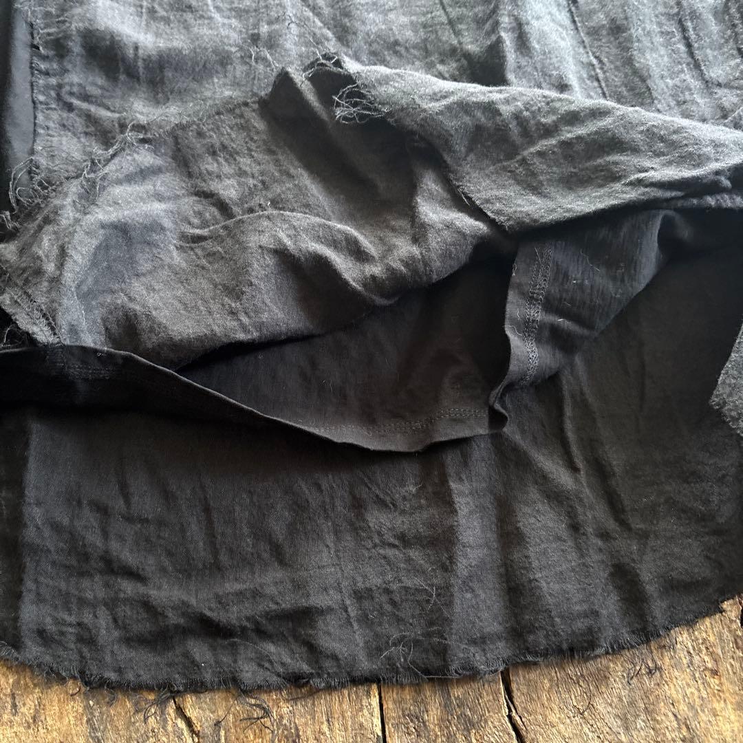 SADDAM TEISSY 2種　ラミー　カーディガン　カットソー　ブラック