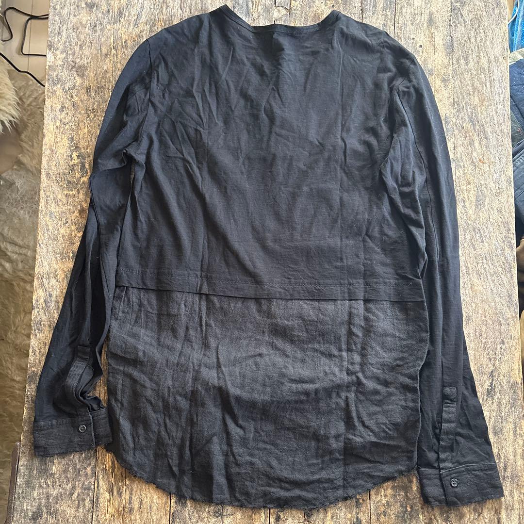 SADDAM TEISSY 2種　ラミー　カーディガン　カットソー　ブラック