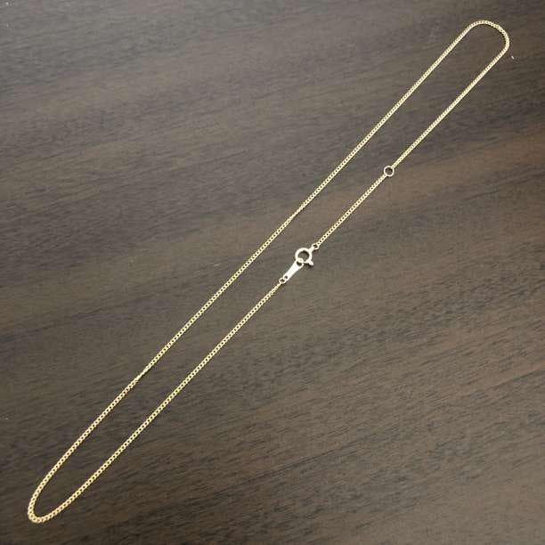 《最高品質/日本製18金》喜平ネックレスチェーン/50cm/K18