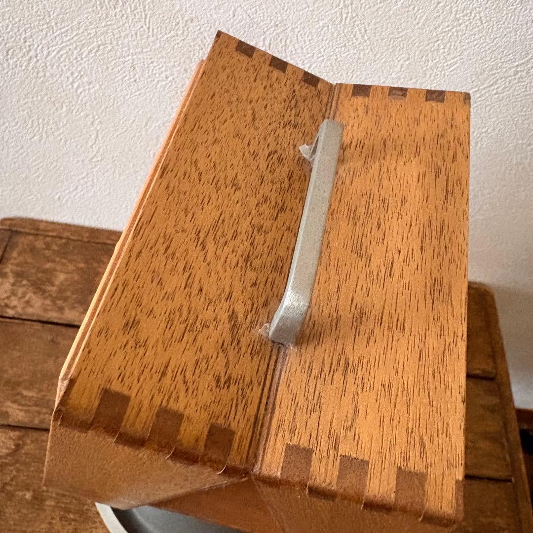 レトロ　トナカイ印　印鑑タワー　回転式ゴム印ケース　古道具 ショーケース　昭和