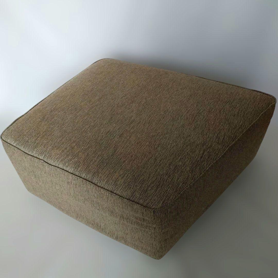 ファブリックオットマン スツール