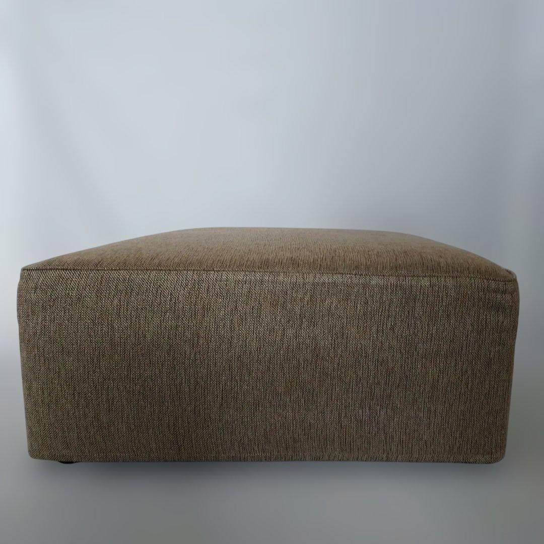 ファブリックオットマン スツール