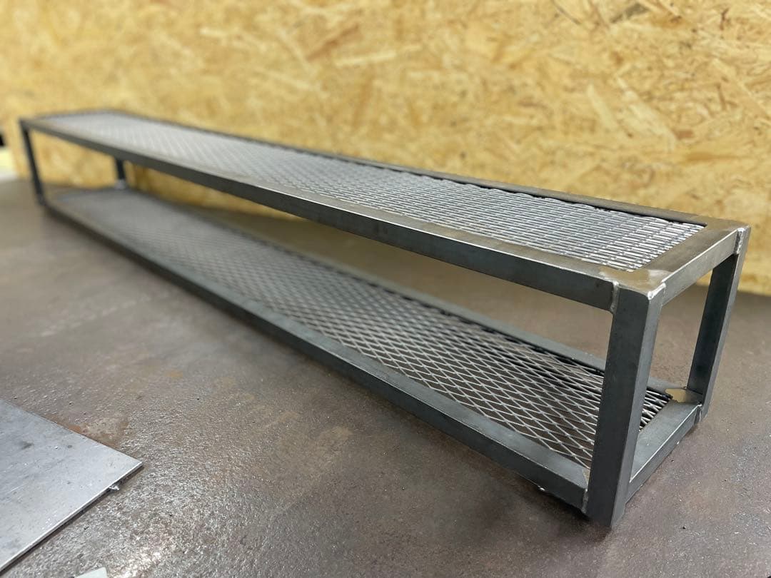 アイアンシェルフ カウンターラック2段