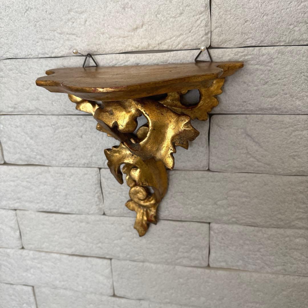 フランスアンティークウォールシェルフ