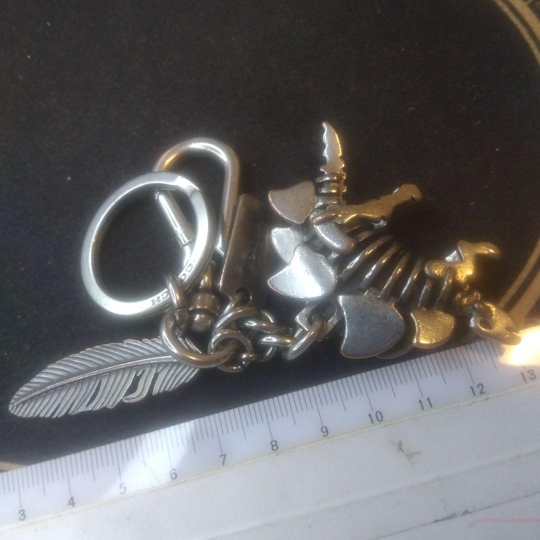 コーチ　シルバーメタリック　トリケラトプス　立体　キーホルダー【比較的美品】
