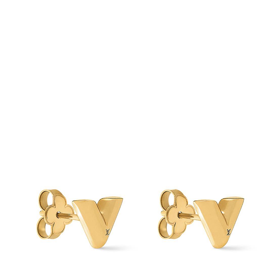 LOUIS VUITTON ルイヴィトン エセンシャルV ピアス ゴールド