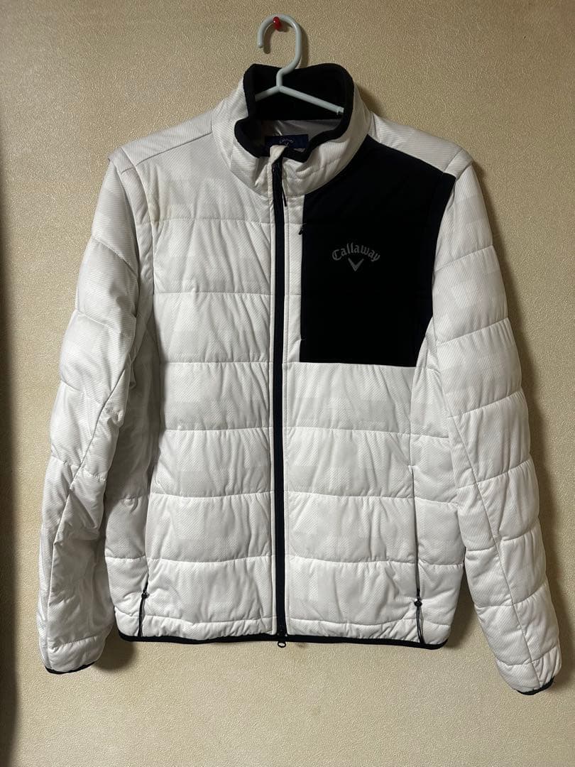 Callaway/キャロウェイ ゴルフ 2WAYジャケット【ホワイト/L】