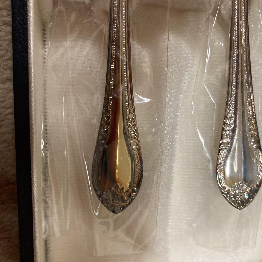 LUCKYWOODのシルバー製ペアスプーン