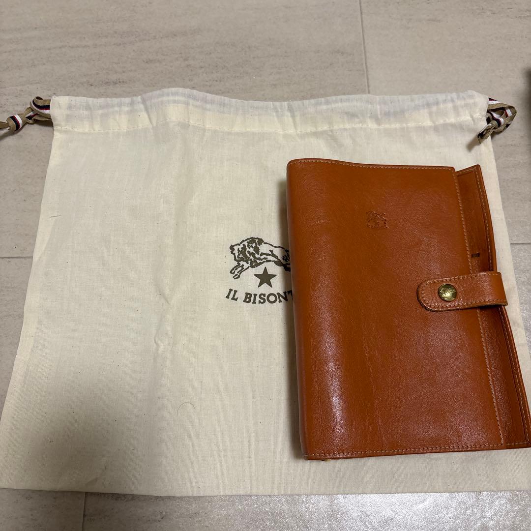 お値下げしました! IL BISONTE キャメルレザー スケジュール帳