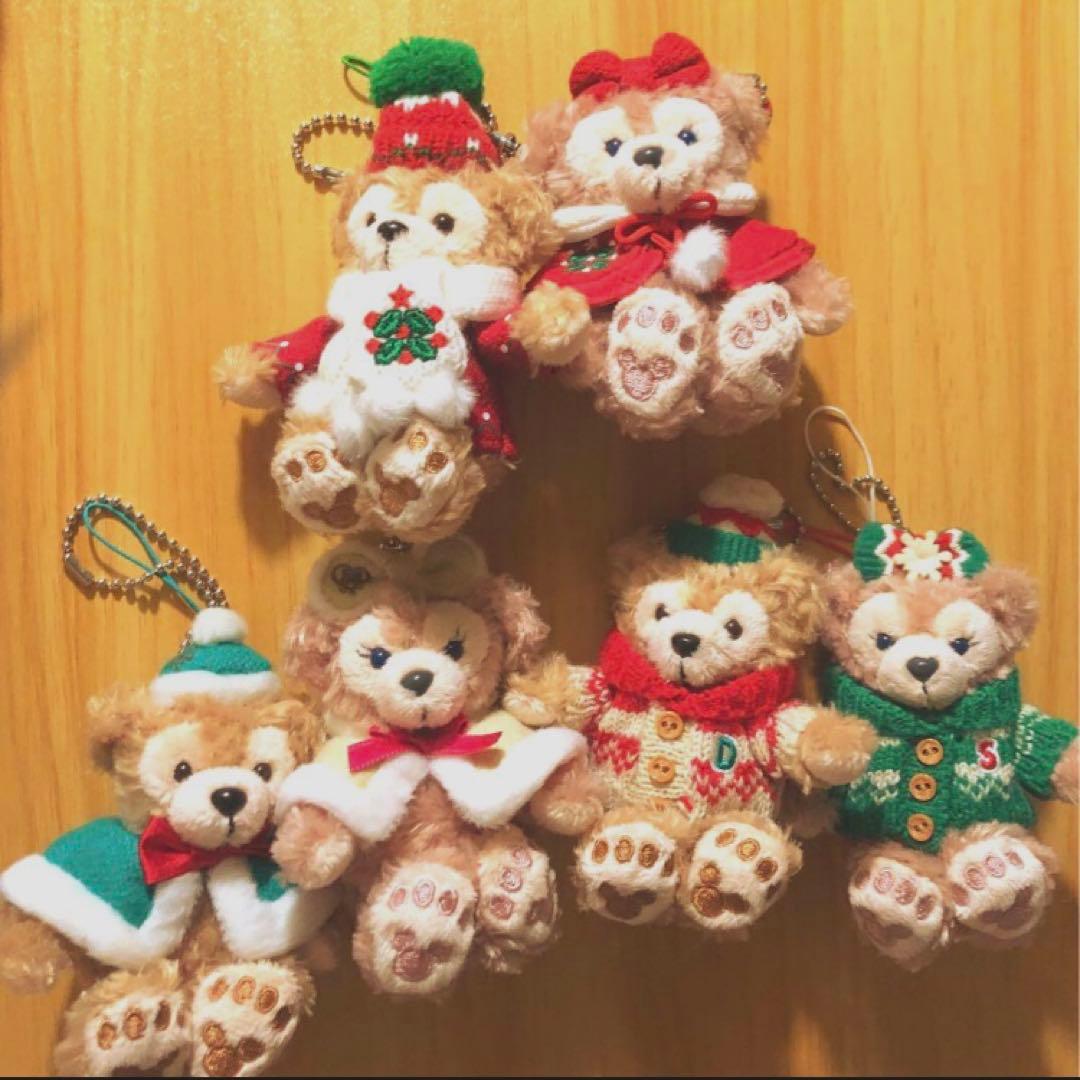 シェリーメイ　ダッフィー　クリスマス　ストラップ Disney