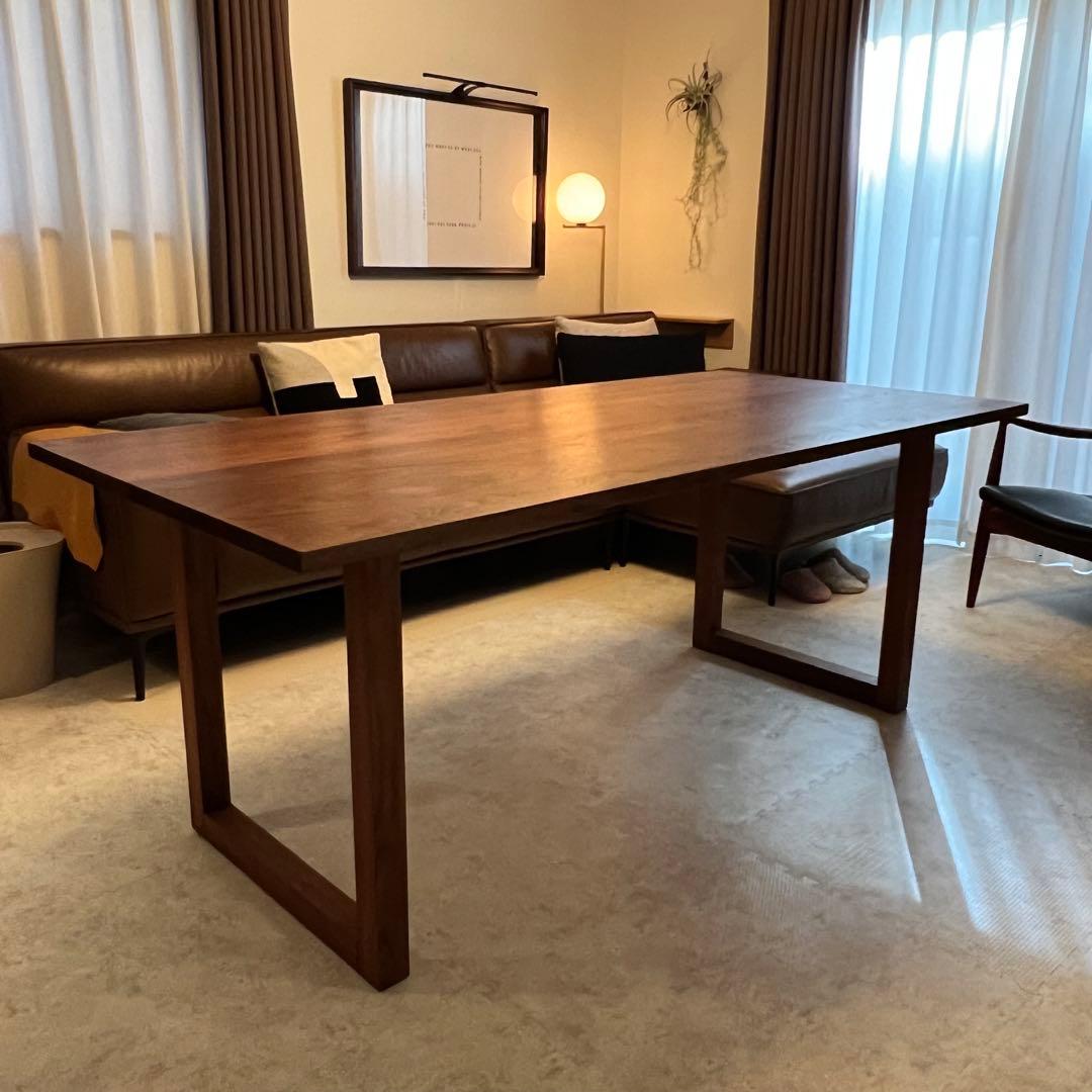 超美品⭐︎MASTERWALマスターウォール　ウォールナット ダイニングテーブル
