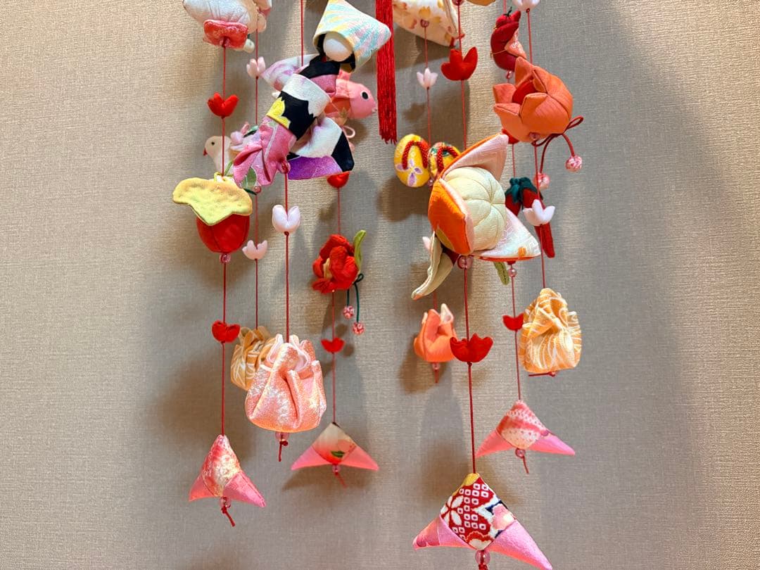 豪華つるし雛No.188・ひな祭り・桃の節句・さげもん吊るし飾り・初節句飾り