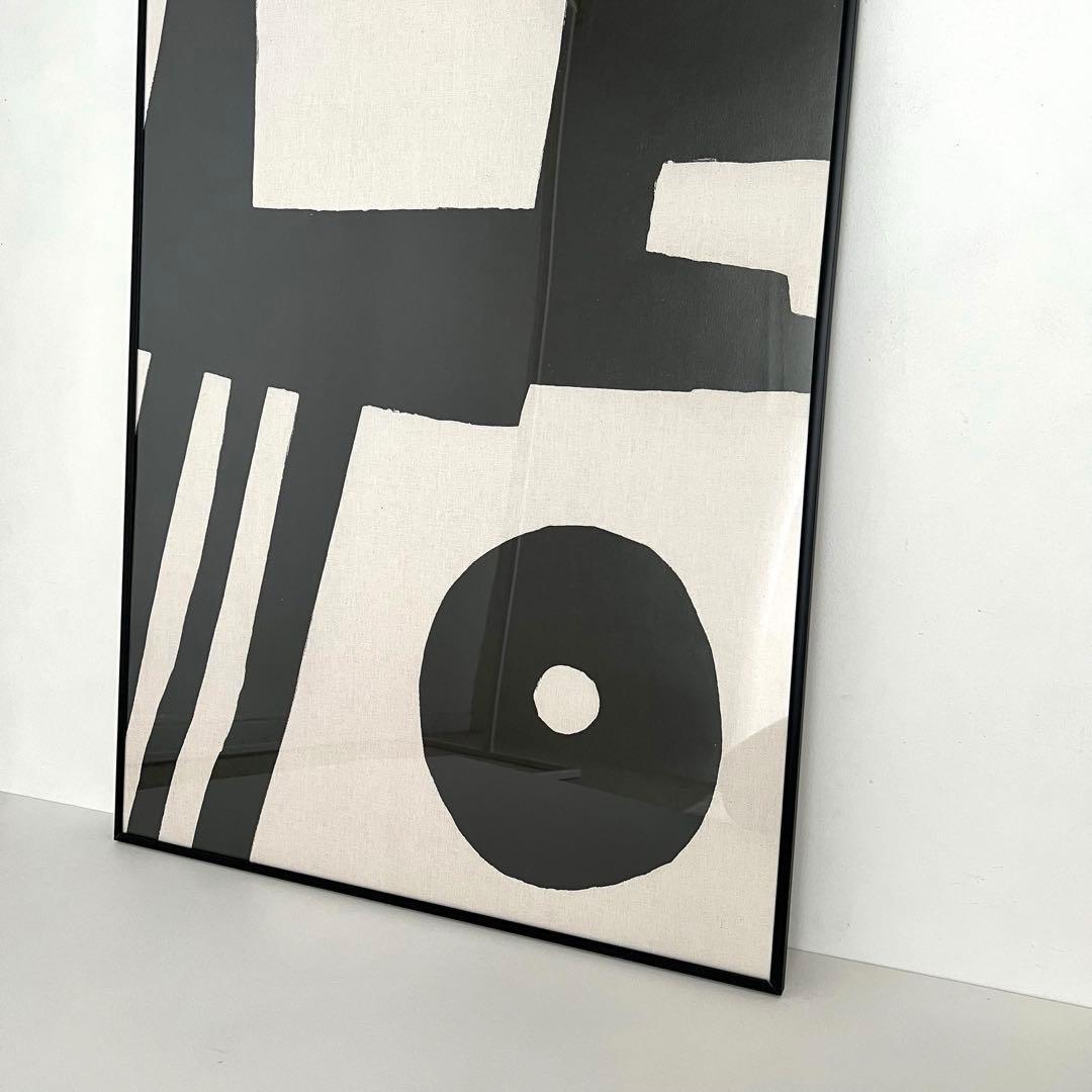 【新品・額装付・ラスト1点】柚木沙弥郎 ポスター 「隅」限定 日本民藝館