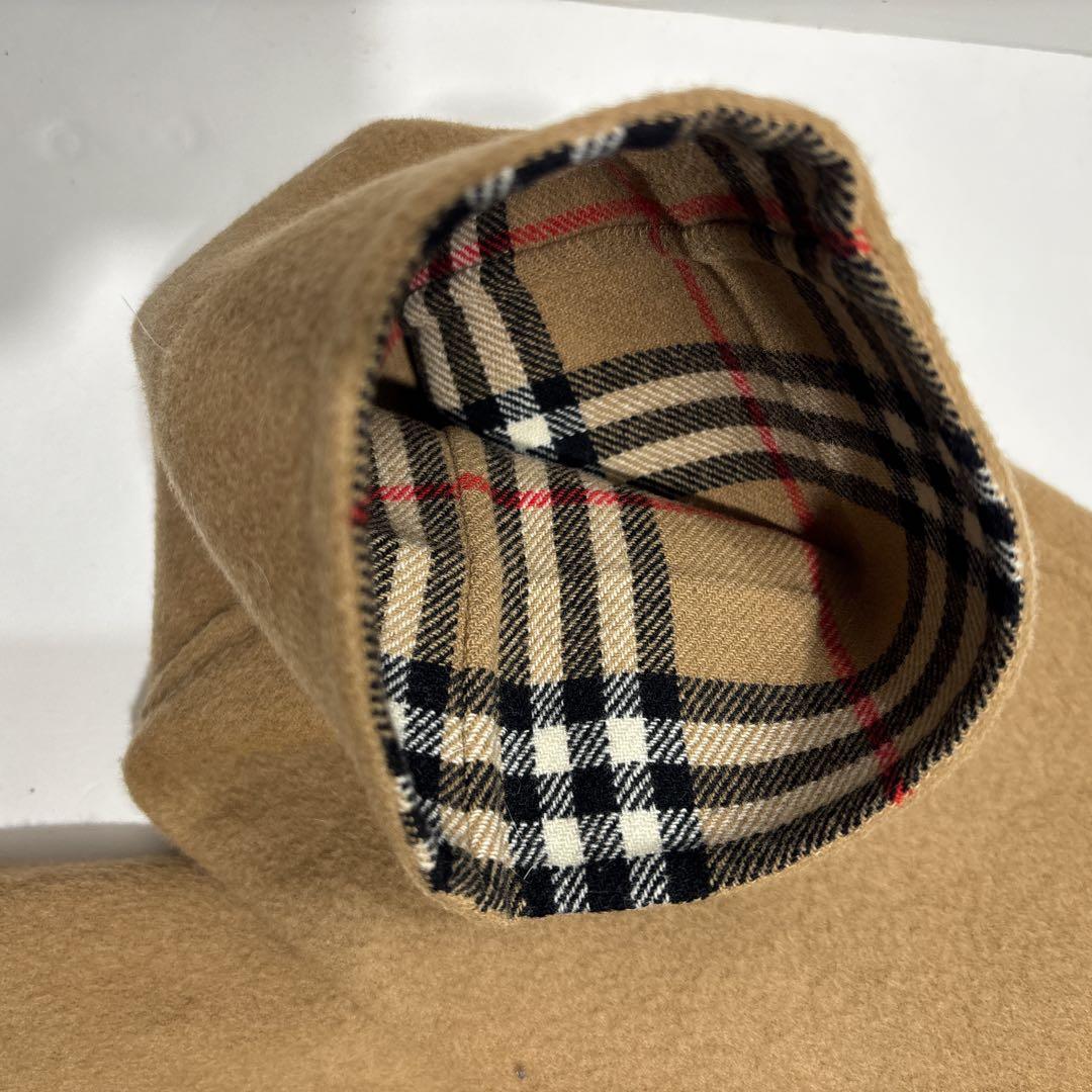 【幻の逸品】バーバリーズ　カシミヤウール　ダブルチェスターコート　金ボタン