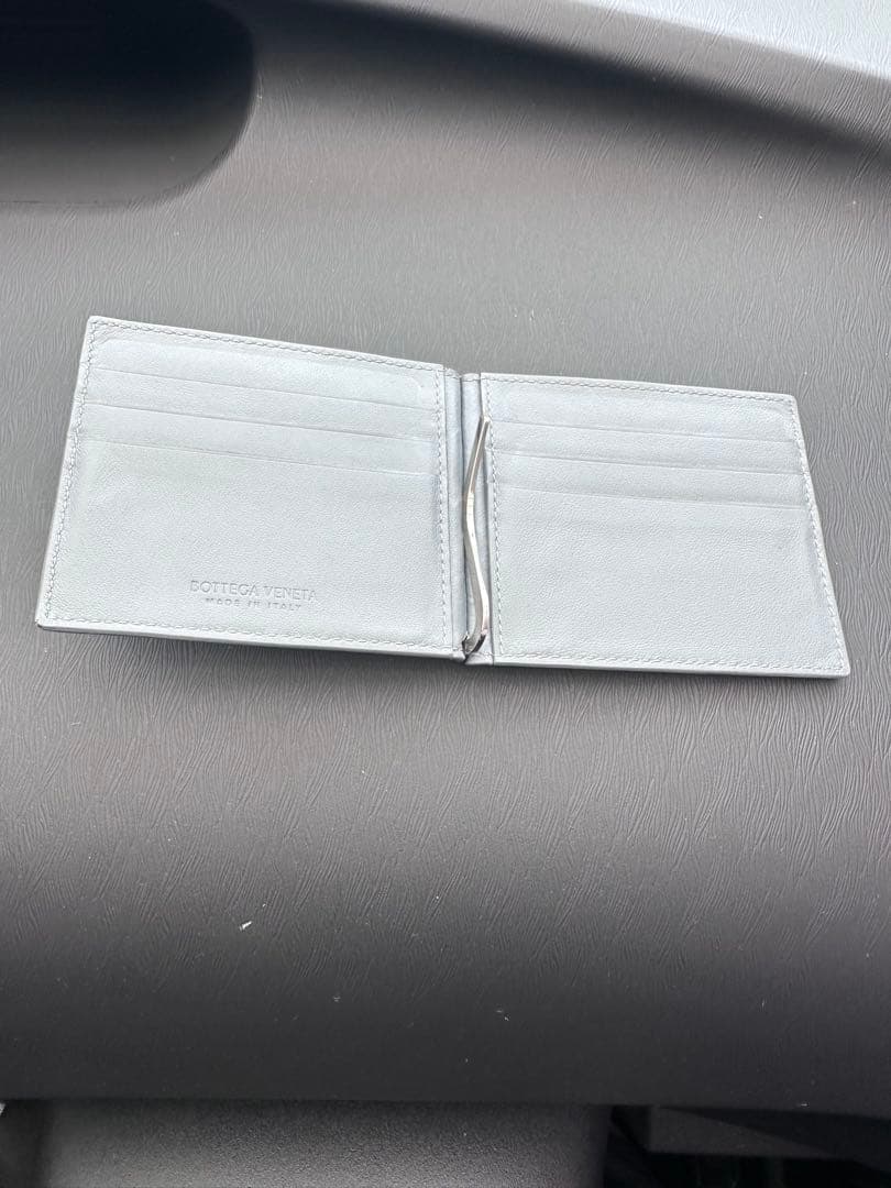 ボッテガマネークリップ　グレー2月14日まで出品 （後1日）