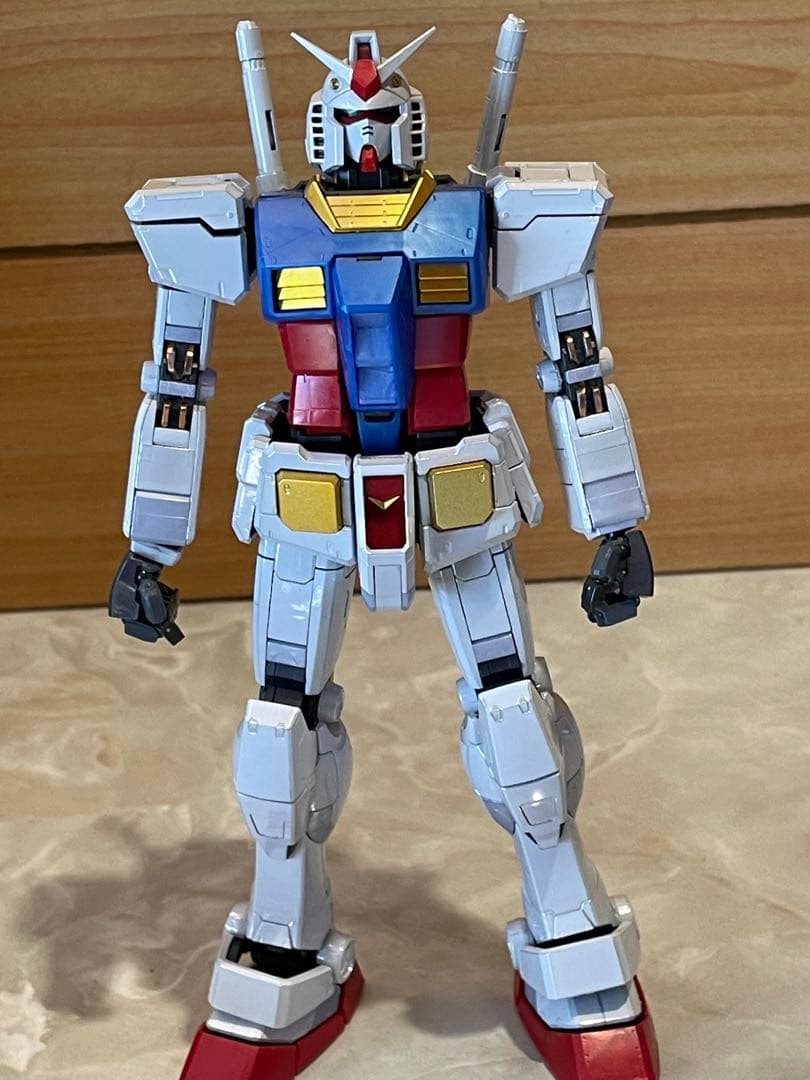 MG ガンダム　チタニウムフィニッシュ　ver3.0 完成品