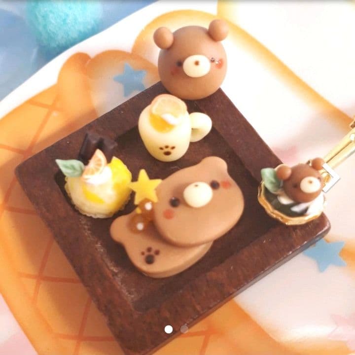 白くま握り寿司♡たまご&まぐろ