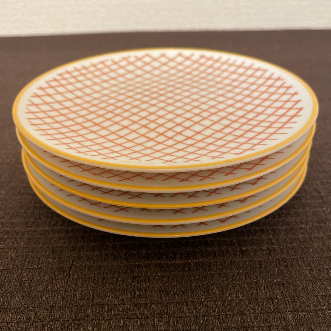 エルメス　ウォークインザガーデン　レッド　パンプレート　デザートプレート