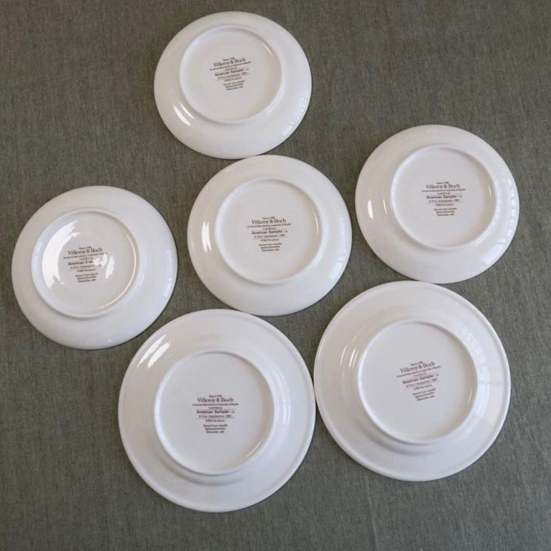 Villeroy&Boch 食器　ソーサー &お皿プレート 合計6枚