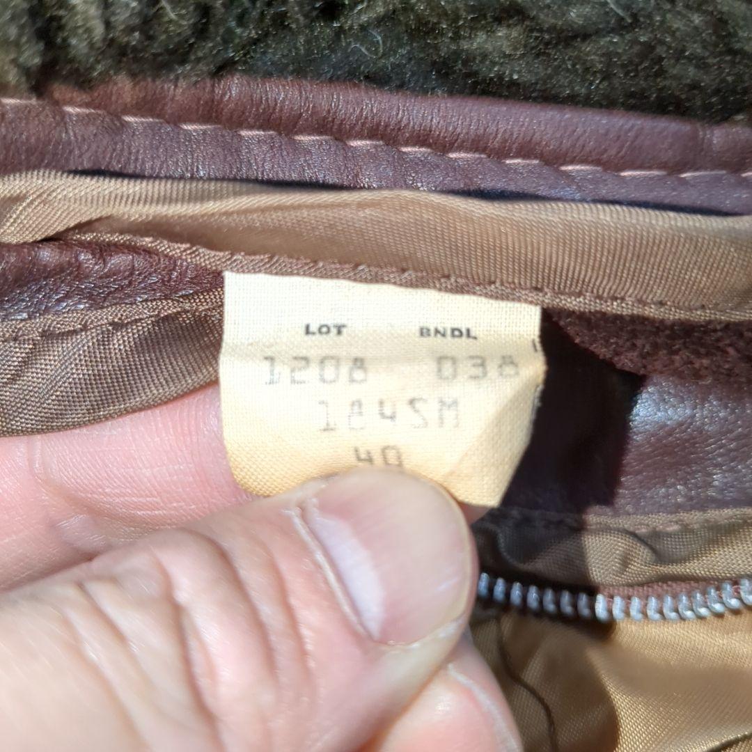 SCHOTT G-1 牛革 レザージャケット ボアライナー フライトジャケット