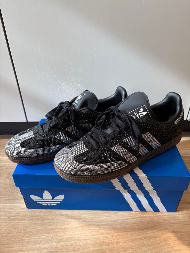アディダス　キラキラ　グリッター サンバ OG / SAMBA OG ブラック