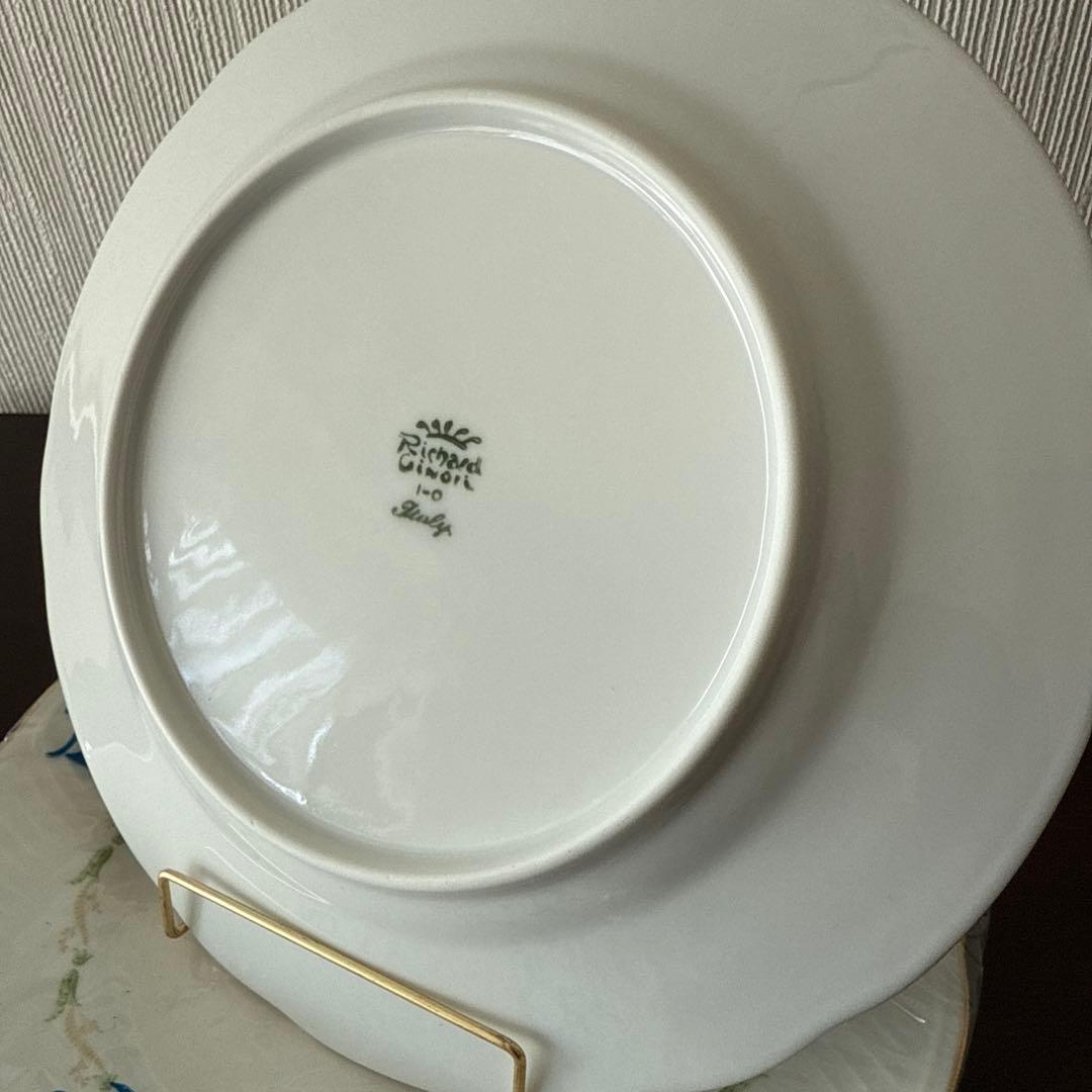 【美品】リチャードジノリ サンレモ21.3cm平皿　4枚セット