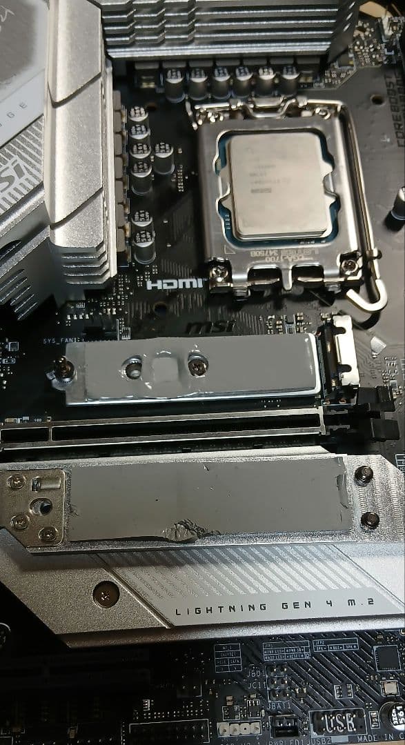 P*人様 MPG B760M EDGE WIFI DDR5 16GBセット　訳あ