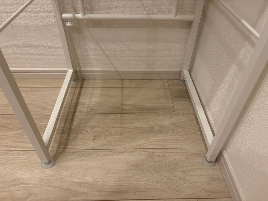 [山善] 突っ張り レンジラック ホワイト RPE-4T(WH)